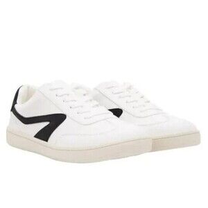 Dolce Vita White and Black Sneakers